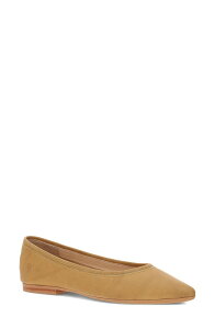 �t���C ���f�B�[�X �V���[�Y �p���v�X Frye Heather Pointed Toe Flat Banana �w�U�[