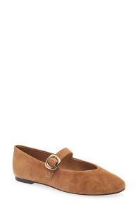 ���C�h�E�F�� ���f�B�[�X �V���[�Y �p���v�X Madewell The Remy Mary Jane Flat Dried Acorn