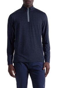 �u�K�b�` �����Y �A�E�^�[ �p�[�J�[�E�X�E�F�b�g �n�[�t�W�b�v Bugatchi Quarter Zipullover Navy �l�C�r�[