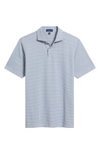 �s�[�^�[�E�~���[ �����Y �g�b�v�X �|���V���c �R�b�g�� Peter Millar Crown Crafted Albatross Pima Cotton Blend Polo Gale Grey �O���[