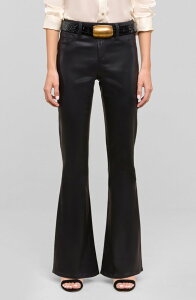 ���W�����X ���f�B�[�X �{�g���X �f�j���p���c �n�C�E�G�X�g �v�` �W�[���Y L'AGENCE Les Petites Marty High Waist Flare Jeans (Petite) NOIR COATED