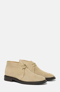 �X�J���b�\ �����Y �V���[�Y �u�[�c�E���C���u�[�c �A���N�� SCAROSSO Roger Ankle Boots (Men) Beige - Suede �x�[�W��