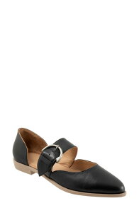 �u�G�m ���f�B�[�X �V���[�Y �p���v�X Bueno Brittany Pointed Toe Flat Black �u���b�N