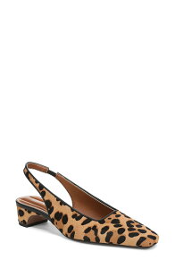 �t�����R�T���g ���f�B�[�X �V���[�Y �q�[�� Franco Sarto Lyanna Slingback Pump Camel Tan �^��