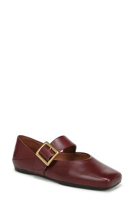 �t�����R�T���g ���f�B�[�X �V���[�Y �p���v�X Franco Sartoakesquare Toe Flat Bordo Red ���b�h