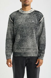 �I�x�C �����Y �A�E�^�[ �p�[�J�[�E�X�E�F�b�g �Z�[�^�[ Obey Spray Effect Sweater DARK BLACK MULTI �u���b�N