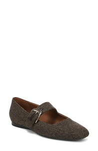 �i�`�����C�U�[ ���f�B�[�X �V���[�Y �p���v�X Naturalizer Cosmic Mary Jane Flat (Women)- Wide Width Available BROWN TWEED �u���E��