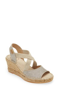 �g�j�[�|���Y ���f�B�[�X �V���[�Y �T���_�� Toni Ponsol Wedgespadrille Sandal Platinum