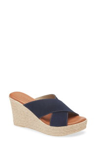 �R���_�[�j ���f�B�[�X �V���[�Y �T���_�� Cordani Braylin Espadrille Wedge Sandal Blue Suede �u���[