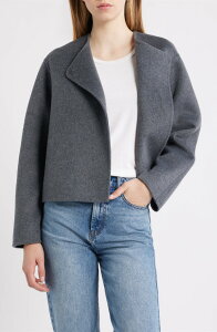 ���C���Y ���f�B�[�X �A�E�^�[ �W���P�b�g�E�u���]�� �E�[�� Rails Ronda Wool Blend Jacket Heather Charcoal �`���R�[��