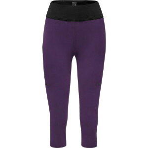�S�A�E�F�A ���f�B�[�X �{�g���X �J�W���A���p���c GOREWEAR Concurve 3/4 Tight - Women's Purple Indigo �C���f�B�S