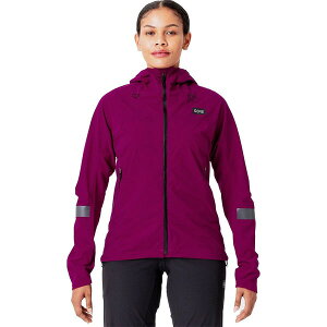 �S�A�E�F�A ���f�B�[�X �A�E�^�[ �W���P�b�g�E�u���]�� GOREWEAR Lupra Jacket - Women's Process Purple �p�[�v��