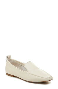 �P���V�[�_�b�K�[ ���f�B�[�X �V���[�Y �X���b�|���E���[�t�@�[ Kelsi Dagger Brooklyn Finley Square Toe Flat Cream �N���[��