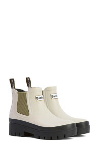 �o�u�A�[ ���f�B�[�X �V���[�Y �u�[�c�E���C���u�[�c �`�F���V�[ Barbour Halton Waterproof Chelsea Rain Boot Light Oak/ Bleached Olive �I���[�u