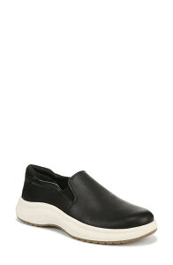 �h�N�^�[�E�V���[�� ���f�B�[�X �V���[�Y �X�j�[�J�[ Dr. Scholl's Feel Well Plantar Fasciitislip-On Sneaker (Women) - Wide Width Available Black �u���b�N