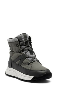 �\���� ���f�B�[�X �V���[�Y �u�[�c�E���C���u�[�c SOREL Whitney III Waterproof Mid Boot Quarry/ Grill