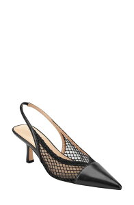 �}�[�N�E�t�B�b�V���[ ���f�B�[�X �V���[�Y �q�[�� Marc Fisher LTD Gipsi Pointed Toe Slingback Pump Black �u���b�N