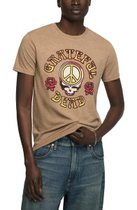 ���b�L�[�u�����h �����Y �g�b�v�X T�V���c �O���t�B�b�N Lucky Brand Grateful Dead Peace Graphic Tee OTTER