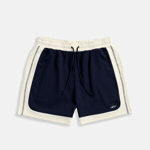 �}�[�N�m�[���� ���f�B�[�X �{�g���X �n�[�t�p���c�E�V���[�c �V���[�g�p���c MARC NOLAN Tennishorts Navy/White �z���C�g