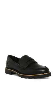 �u�����h ���f�B�[�X �V���[�Y �X���b�|���E���[�t�@�[ Blondo Waterproof Penny Loafer Black Leather �u���b�N