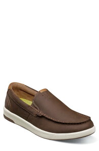 �t���[�V���C�� �����Y �V���[�Y �X���b�|���E���[�t�@�[ Florsheim Crossover Moc Toe Slip-On Brown �u���E��