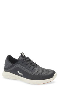 �I���J�C �����Y �V���[�Y �X�j�[�J�[ ���[�X OluKai Kialoa Convertible Lace-Up Waterproof Sneaker Dark Shadow / Lava Rock