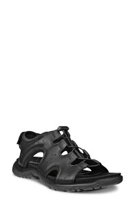 �G�R�[ ���f�B�[�X �V���[�Y �T���_�� ECCOffroad Roam Gladiator Sandal Black �u���b�N