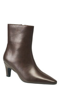 �t�����`�R�l�N�V���� ���f�B�[�X �V���[�Y �u�[�c�E���C���u�[�c �q�[�� French Connection Women's Alex Kitten Heel Bootie Choco