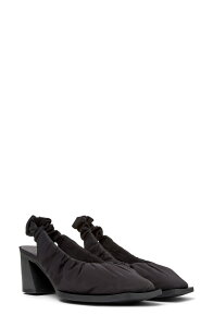 �J���y�[�� ���f�B�[�X �V���[�Y �q�[�� Camper Karole Slingback Pump Black �u���b�N