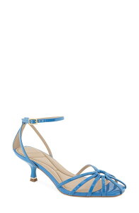 �P�l�X�R�[�� ���f�B�[�X �V���[�Y �T���_�� �A���N�� Kenneth Cole Genevieve Ankle Strap Sandal Blue Patent �u���[