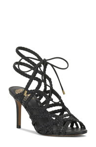 ���B���X�J���[�g ���f�B�[�X �V���[�Y �T���_�� �A���N�� Vince Camuto Tilly Ankle Wrap Sandal Black �u���b�N