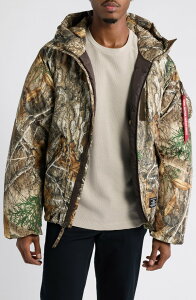 �y���������z �A���t�@�C���_�X�g���[�Y �����Y �W���P�b�g�E�u���]�� �A�E�^�[ x Realtree Lee Relaxed Puffer Jacket REALTREE CAMO