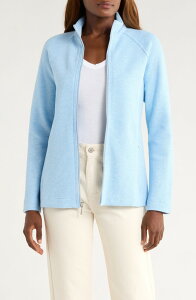 �g�b�~�[�o�n�} ���f�B�[�X �A�E�^�[ �p�[�J�[�E�X�E�F�b�g �W���P�b�g Tommy Bahama New Aruba Zip Jacket Chambray Blue Heathe �u���[