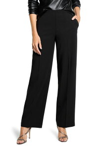 �j�b�N�v���X�]�[�C ���f�B�[�X �{�g���X ���M���X ���C�h���b�O �p���c NIC+ZOE Lenox Wide Leg Stretch Pants Black Onyx �u���b�N