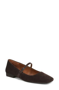�t�����R�T���g ���f�B�[�X �V���[�Y �p���v�X Franco Sarto Tinsley Square Toe Mary Jane Flat Hickory Brown �u���E��