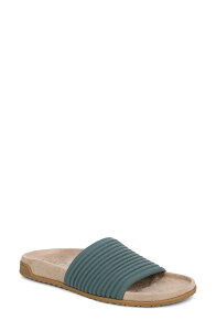 �o�C�I�j�b�N ���f�B�[�X �V���[�Y �T���_�� Vionic Evie Slide Sandal Bodega Blue �u���[