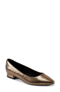 ���b�N�|�[�g ���f�B�[�X �V���[�Y �p���v�X Rockportessa Pointed Toe Flat Bronze