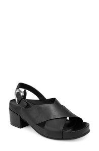 �G�A���\�[���Y ���f�B�[�X �V���[�Y �q�[�� �T���_�� Aerosoles Chrystie Slingback Sandal Black �u���b�N