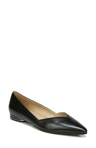 �i�`�����C�U�[ ���f�B�[�X �V���[�Y �p���v�X Naturalizer Havana Pointed Toe Flat Black Leather �u���b�N