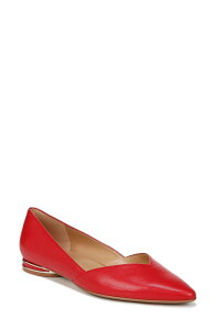 �i�`�����C�U�[ ���f�B�[�X �V���[�Y �p���v�X Naturalizer Havana Pointed Toe Flat Crantini Red Leather ���b�h