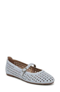 �i�`�����C�U�[ ���f�B�[�X �V���[�Y �p���v�X Naturalizer Aria Perforated Flat Ice Blue �u���[