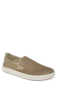 �I���J�C �����Y �V���[�Y �X�j�[�J�[ OluKai Lae'ahi Slip-On Sneaker Clay Fabric