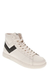 �|�j�[ �����Y �V���[�Y �X�j�[�J�[ PONY M-80 High Sneakers Off White/Black �I�t�z���C�g