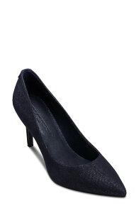 �J�[�� ���K�[�t�F���h ���f�B�[�X �V���[�Y �q�[�� �X�p���R�[�� KARLAGERFELD PARIS Royale Sequin Pump Dark Navy �l�C�r�[