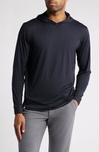 �W���j�[ �I�[ �����Y �g�b�v�X T�V���c johnnie-O Talon PREP-FORMANCE Long Sleeve Hooded T-Shirt Black �u���b�N
