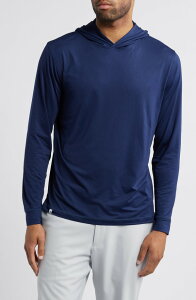 �W���j�[ �I�[ �����Y �g�b�v�X T�V���c johnnie-O Talon PREP-FORMANCE Long Sleeve Hooded T-Shirt Dark Navy �l�C�r�[