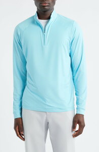 �W���j�[ �I�[ �����Y �A�E�^�[ �p�[�J�[�E�X�E�F�b�g �n�[�t�W�b�v johnnie-O Freeborne PREP-FORMANCE Quarter Zipullover Barracuda