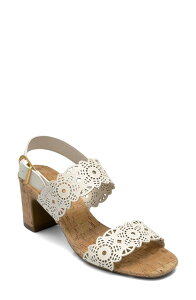 �G�A���\�[���Y ���f�B�[�X �V���[�Y �q�[�� �T���_�� Aerosoles Glen Slingback Sandal Eggnog Perfx Nappa