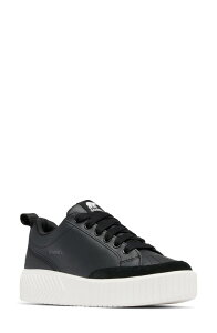 �\���� ���f�B�[�X �V���[�Y �X�j�[�J�[ SOREL Onave Waterproof Low Top Sneaker Black/ Sea Salt �u���b�N