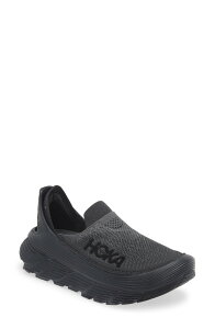 �z�J�I�l�I�l �����Y �V���[�Y �X���b�|���E���[�t�@�[ HOKA Restore TC Slip-On Black �u���b�N